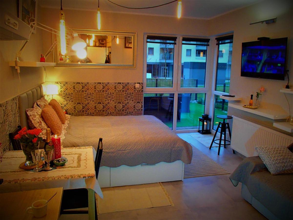 Cracovia Garden Nowa 5 Dzielnica Apartman Kültér fotó