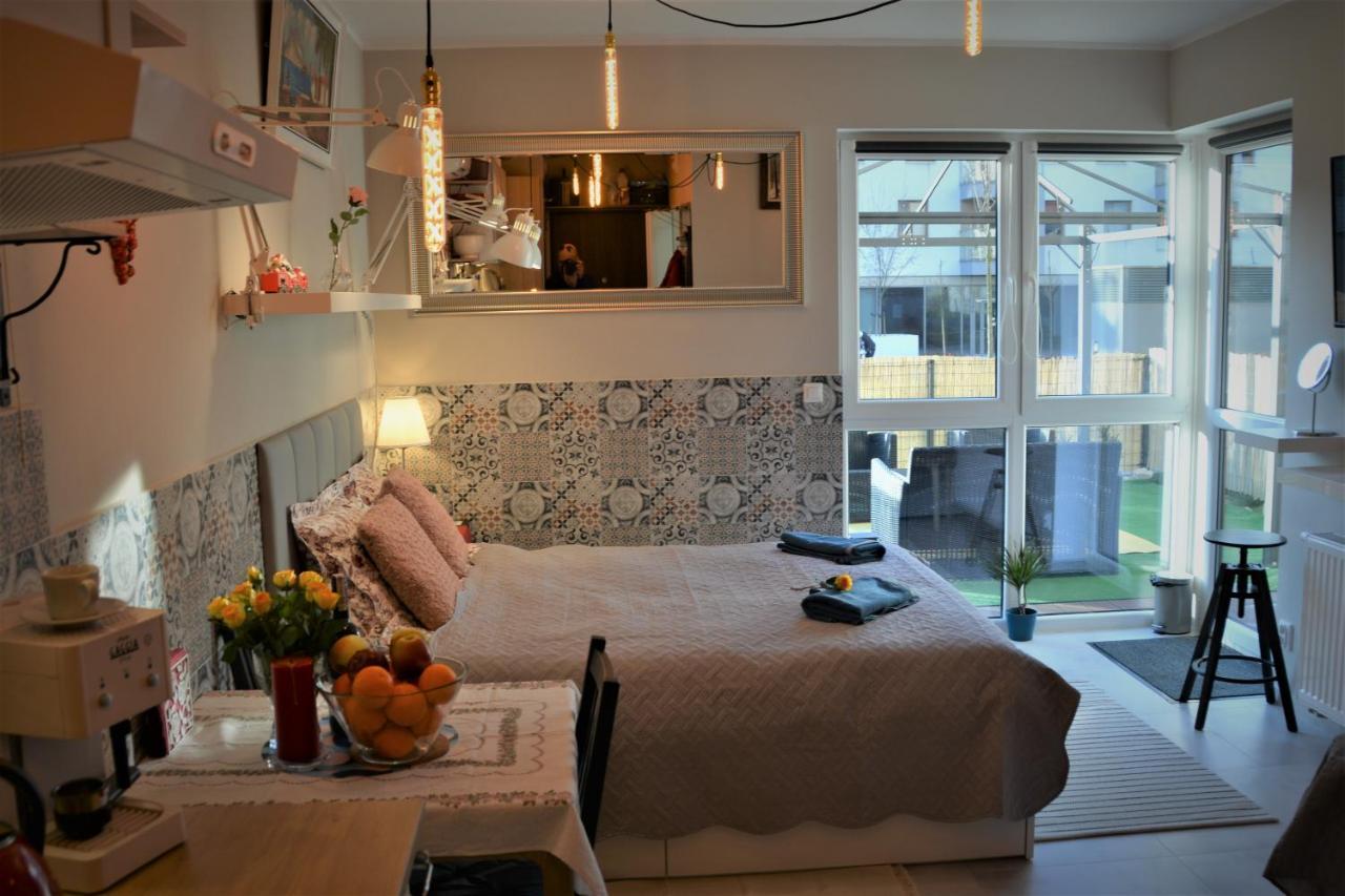 Cracovia Garden Nowa 5 Dzielnica Apartman Kültér fotó