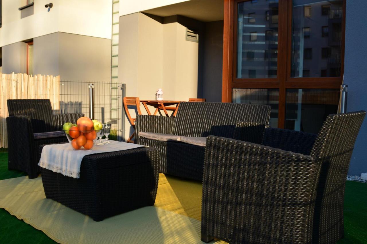 Cracovia Garden Nowa 5 Dzielnica Apartman Kültér fotó