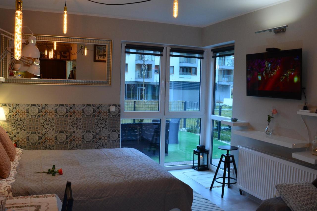 Cracovia Garden Nowa 5 Dzielnica Apartman Kültér fotó
